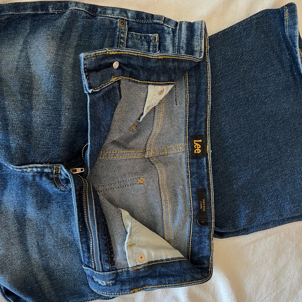 Lee flare leg jeans sz27